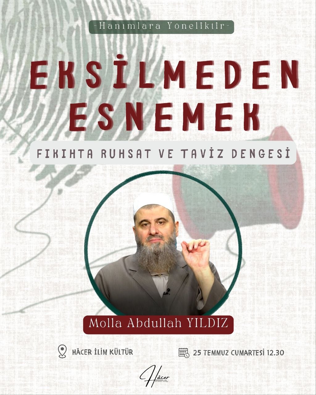 ''Eksilmeden Esnemek'' (Seminer)