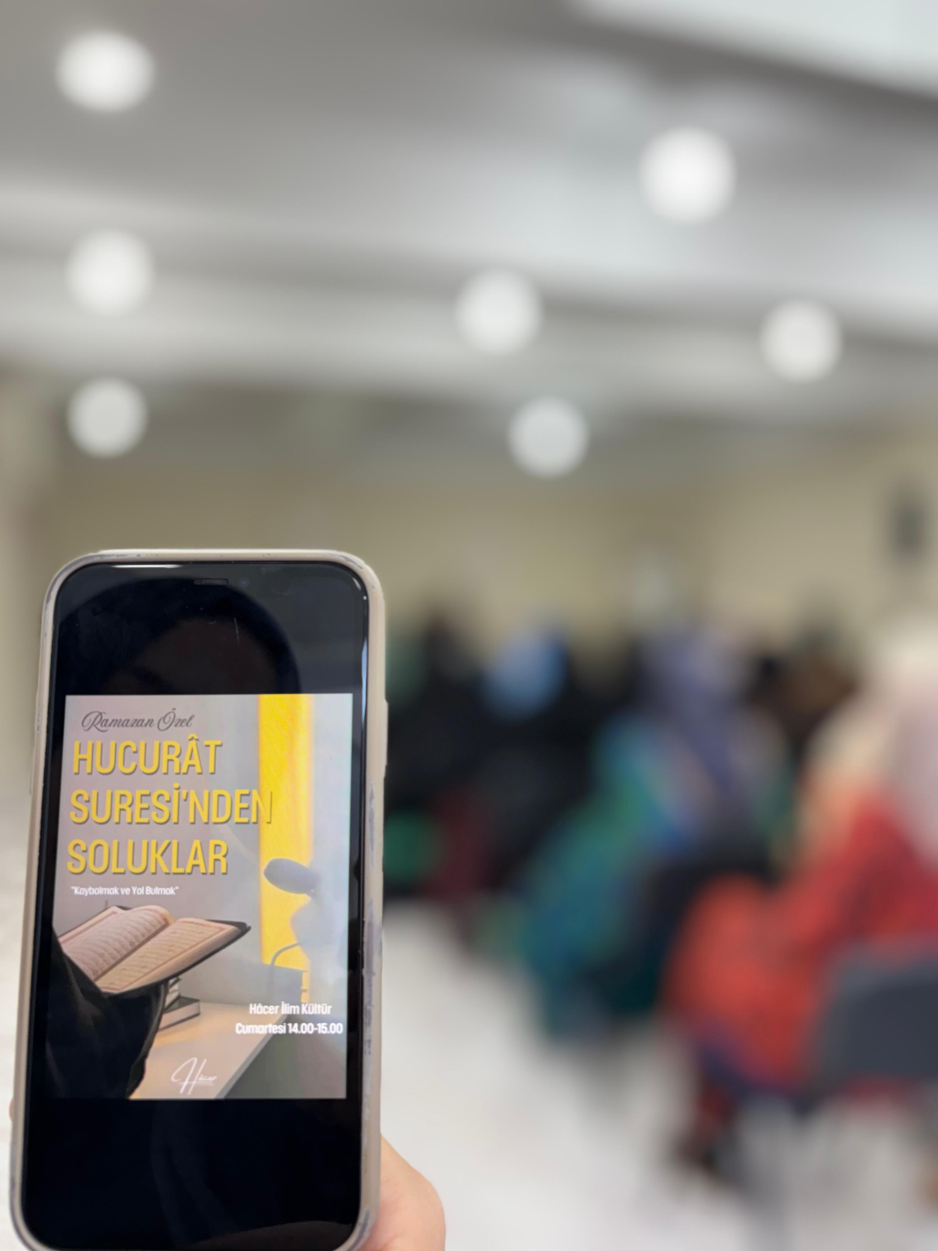 "Hucurat Suresinden Soluklar" Hucurat Suresi Tefsiri görseli 1