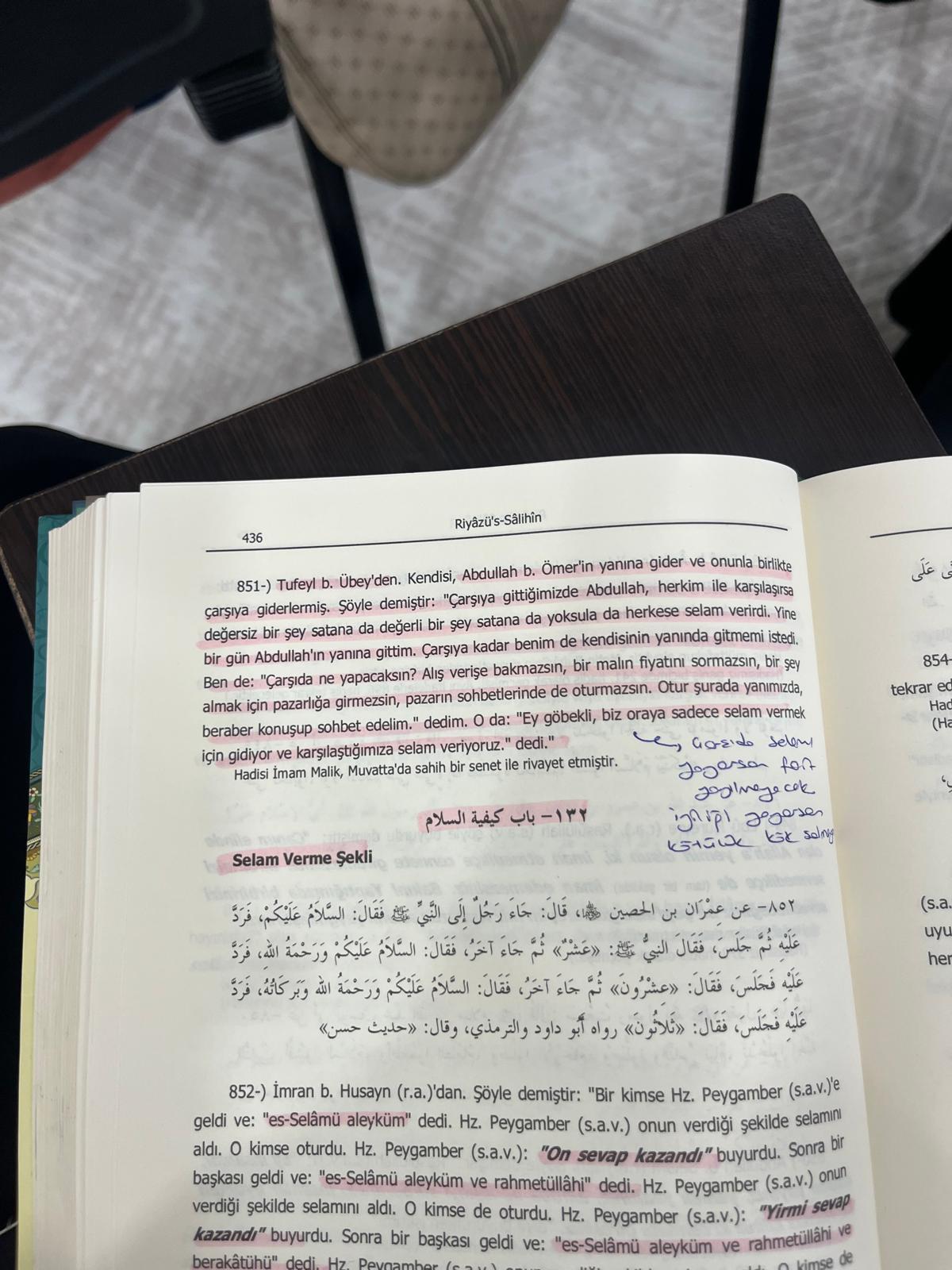  Riyâzü’s-Sâlihîn Hadis Dersleri görseli 23